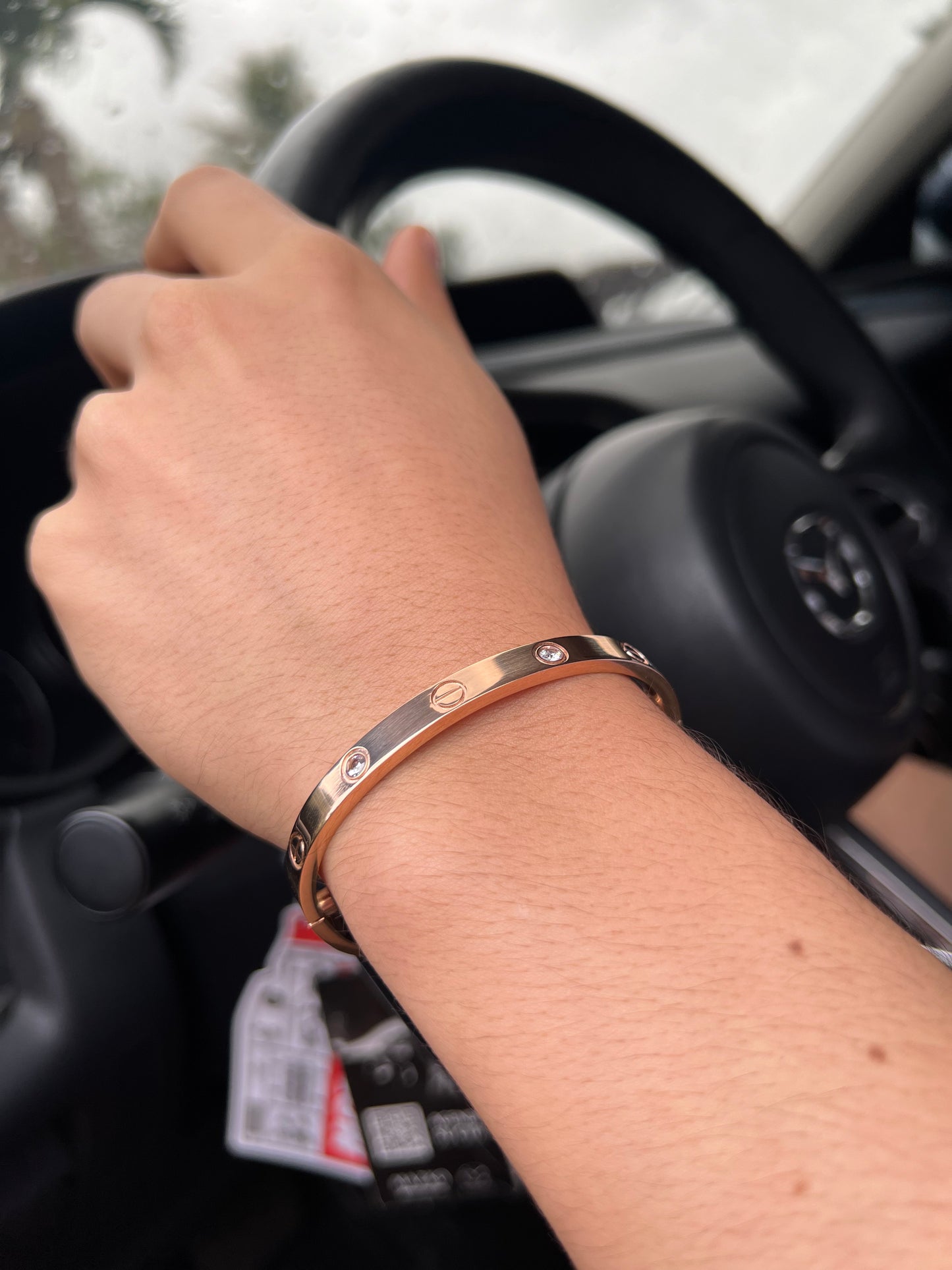 Pulsera Cartier color Oro rosa