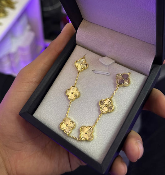 Pulsera Van Cleef diamantada