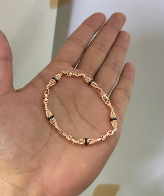 Pulsera Dubai oro rosa