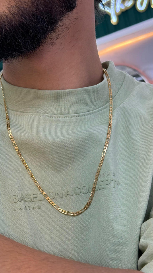 Cadena Cartier plana