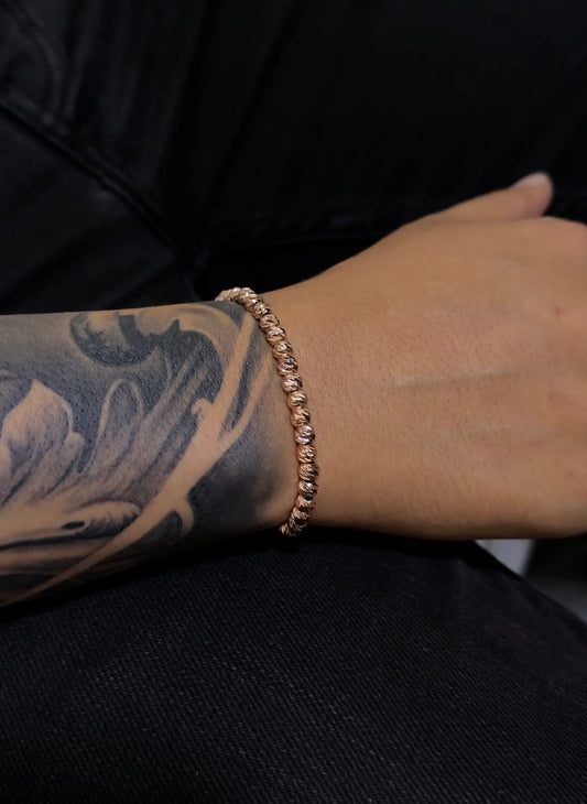 Pulsera balines diamantados