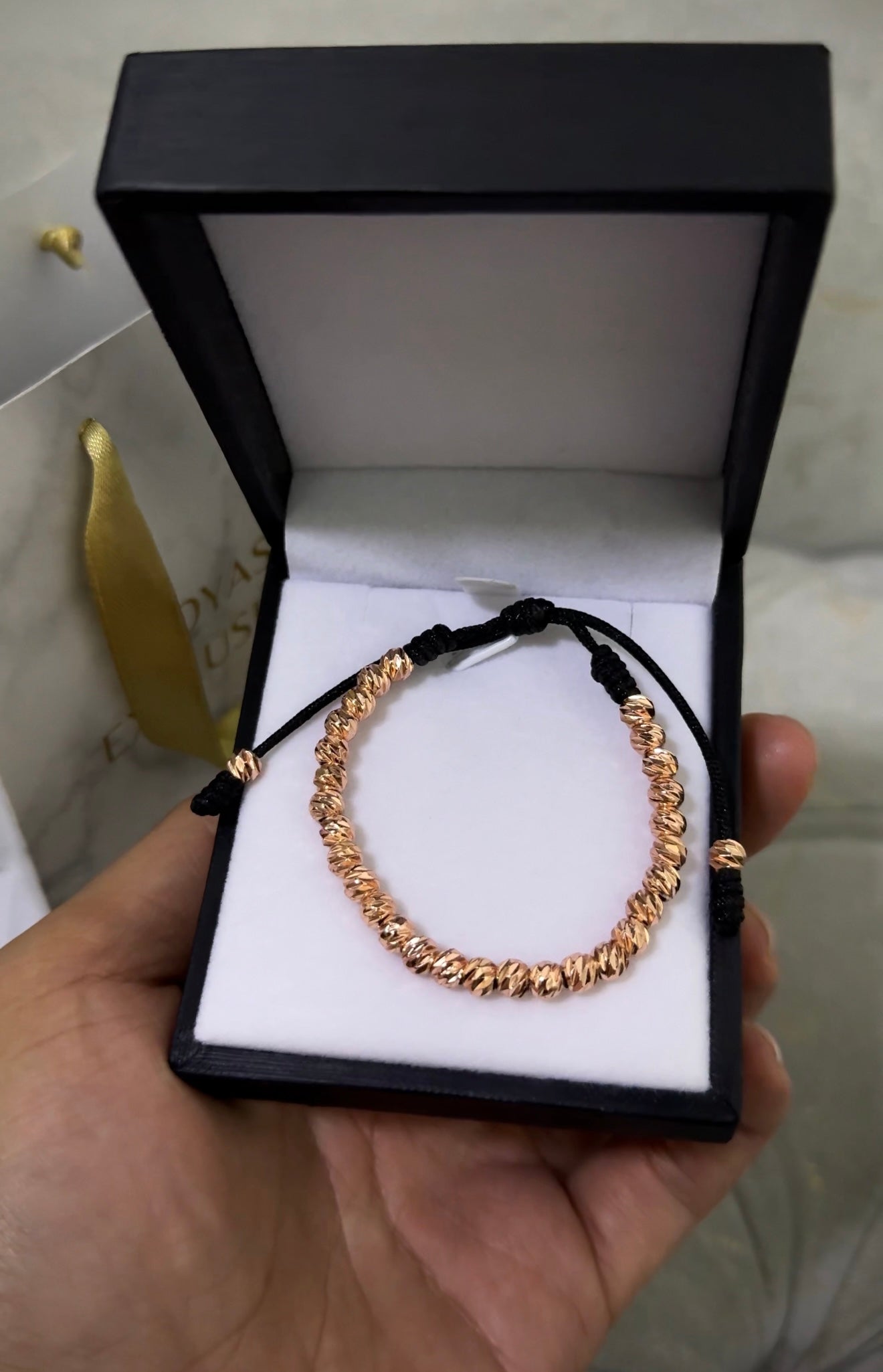 Pulsera balines diamantados