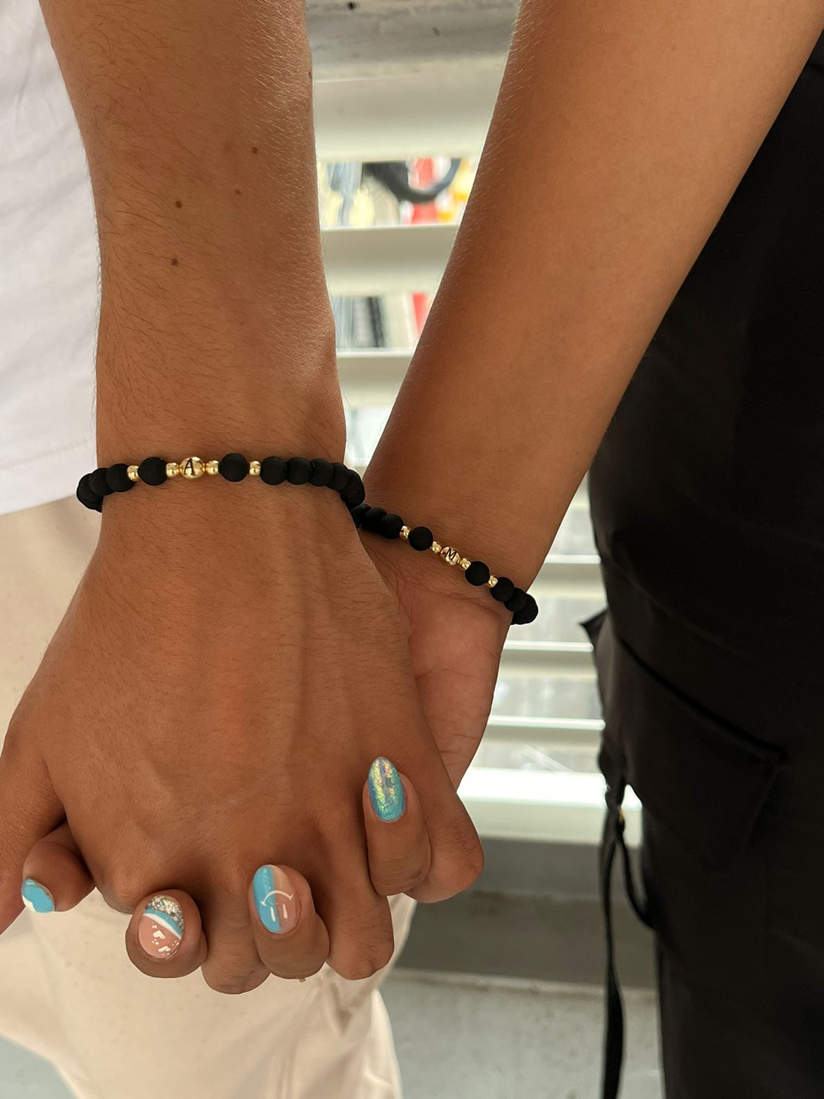 Pulseras personalizadas con neopreno y balines, 4mm y 6mm
